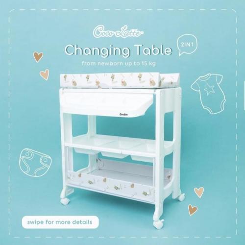 Jual Cocolatte Changing Table Baby Tafel / Tempat Ganti Popok Bayi - WHITE - Jakarta Pusat - ModernMoms | Tokopedia