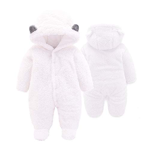 XMWEALTHY Unisex Baby Clothes Winter Coats Cute Newborn Infant Jumpsuit Snowsuit Bodysuits Registry for Baby Essentials Stuff