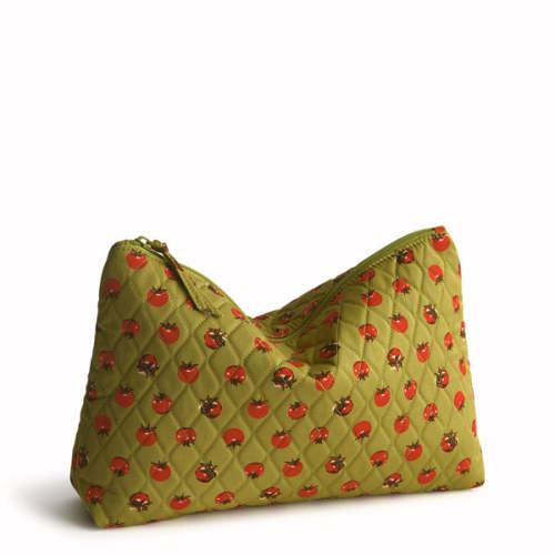 Large Pouch - Tiny Tomatoes Palm