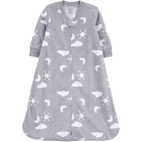Carter's Unisex Baby Sleep Bag (Grey Clouds, 0-3 Months)