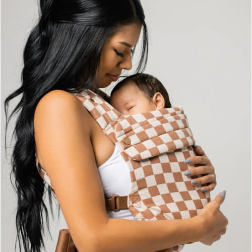 The Monarch Carrier - Mocha Check – Mabē
