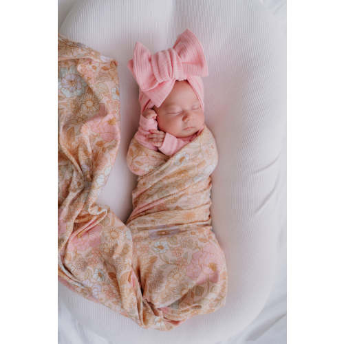 Oversized Topknot | Peony Rib Pointelle – Little and Fern