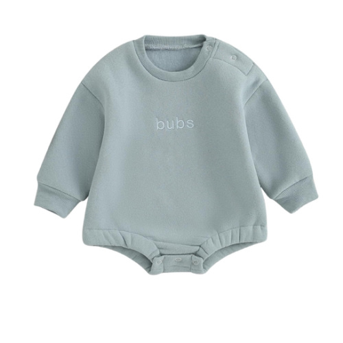 VISGOGO Newborn Infant Baby Boy Girls Oversized Romper Little Dude Sweater Onesie Coming Home Outfit Neutral Clothes
