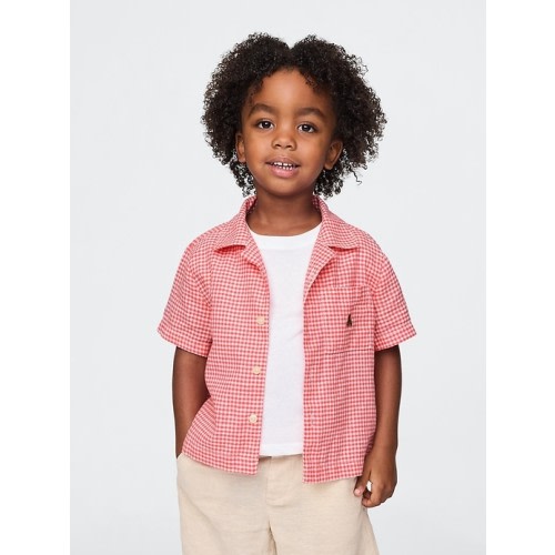 Baby & Toddler Linen-Cotton Cabana Shirt