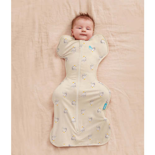 Swaddle Up™ 1.0 TOG Cotton Cream Cockatoos