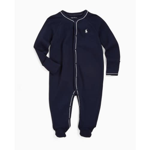 Polo Ralph Lauren Baby Boy's Cotton Jersey Footie | Saks Fifth Avenue