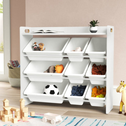 Mack & Milo Bratton Toy Organizer with Bins