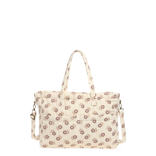 Floral Diaper Bag & Changing Pad Set
