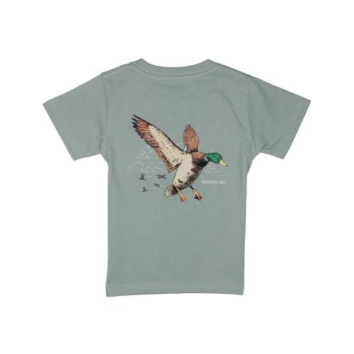 Baby Mallard Flight SS Fog