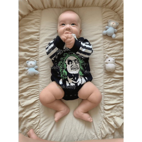 Baby Show Time print Romper