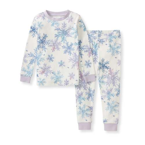 3T Snowflake Flurries Organic Cotton Two-Piece Pajamas – Burt's Bees Baby