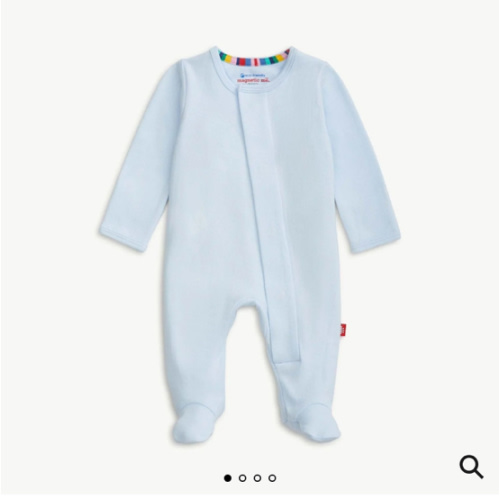 Magnetic Footie – Baby Blue (0-3M)