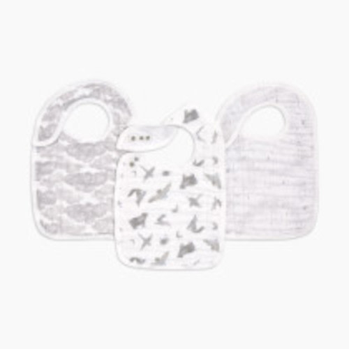 Aden + Anais Organic Muslin Snap Bibs (3 Pack) - Map The Stars