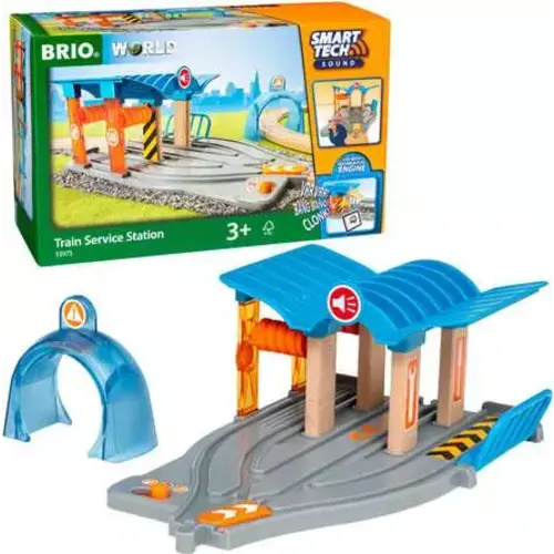 BRIO World Train Service Station