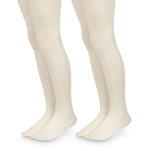 Jefferies Socks Girls Pima Cotton Tights 2 Pair Pack