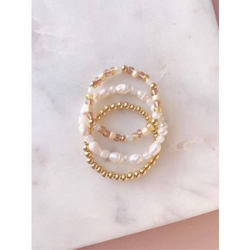 Gold-Filled Fresh Water Pearl Baby Bracelet