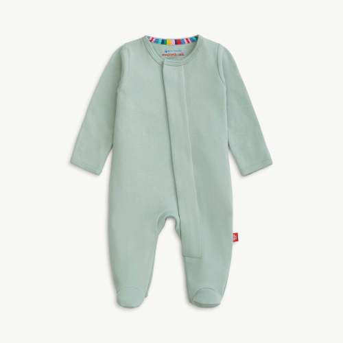 sprout organic cotton magnetic footie
