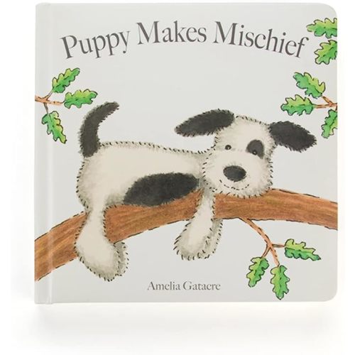 Jellycat Puppy Makes Mischief - Board Book