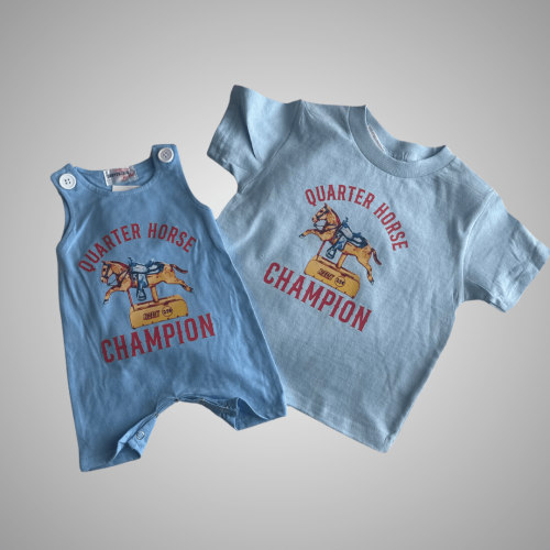 QUARTER HORSE CHAMPION SHORTIE/T-SHIRT
