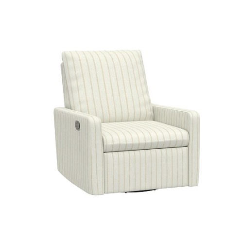 Paxton Small Spaces Manual & Power Swivel Recliner | Pottery Barn Kids