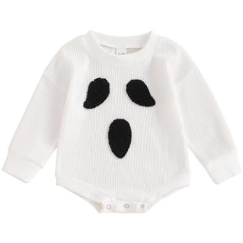 BemeyourBBs Newborn Baby Boy Girl Fall Winter Clothes Long Sleeve Bubble Sweatshirt Romper Cute Infant One Piece Outfit