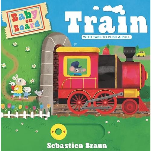 Baby on Board: Train Board book – September 5, 2023