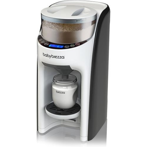 Baby Brezza New and Improved Formula Pro Advanced Formula Dispenser Machine - Automatically Mix a Warm Formula Bottle Instantly - Easily Make Bottle with Automatic Powder Blending, White