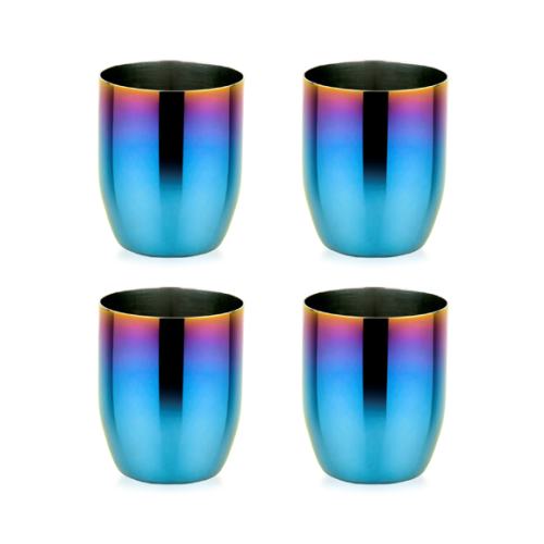 Ahimsa Conscious Cups (Pack of 4) Blue