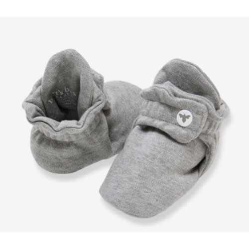 Solid Adjustable Organic Baby Booties | Burt's Bees Baby™