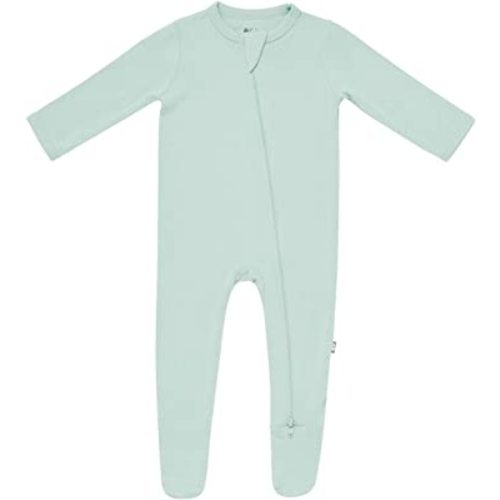 KYTE BABY Unisex Zipper Closure Footies, Rayon Made From Bamboo, 0-24 Months