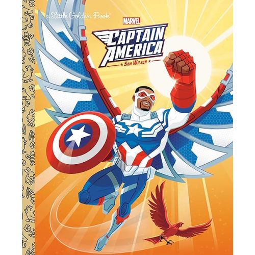 Captain America: Sam Wilson (Marvel) (Little Golden Book) Hardcover – Picture Book, January 2, 2024