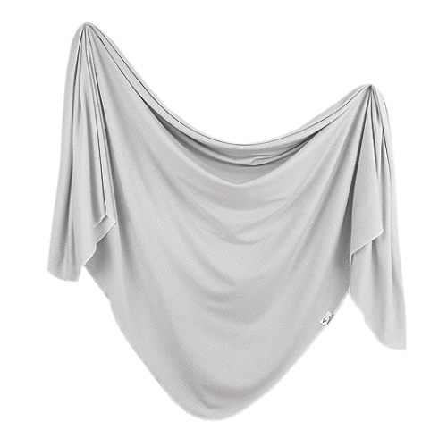 Copper Pearl Large Premium Knit Baby Swaddle Receiving Blanket (Taylor Color)