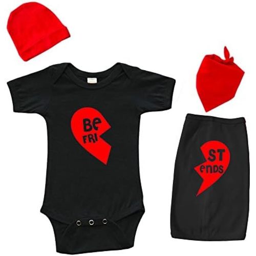 Matching Baby and Dog Outfit - Best Friends