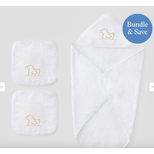 Baby Bath Bundle (3 pieces Duck)