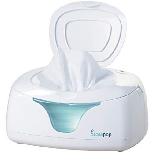 hiccapop Baby Wipe Warmer and Baby Wet Wipes Dispenser | Baby Wipes Warmer for Babies | Diaper Wipe Warmer with Changing Light