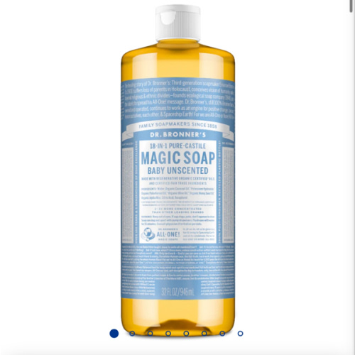 Our Best Baby Soap - Unscented Baby Wash w/Organic Ingredients – Dr. Bronner's