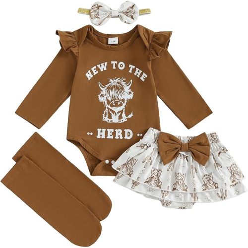 Baby Girl Football Outfit My 1st Football Season Romper Tutu Skirt Headband Leg Warmers Set Game Day Clothes