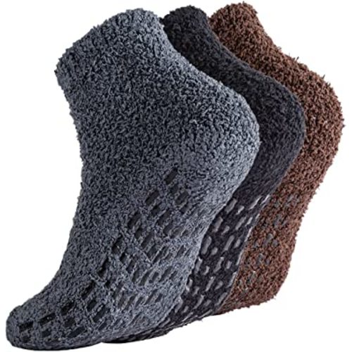 Breslatte Non Slip Socks Hospital Socks with Grips for Women Grip Socks for Women Socks with Grips for Women Slipper Socks