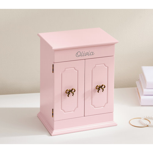 LoveShackFancy Bow Armoire Jewelry Box