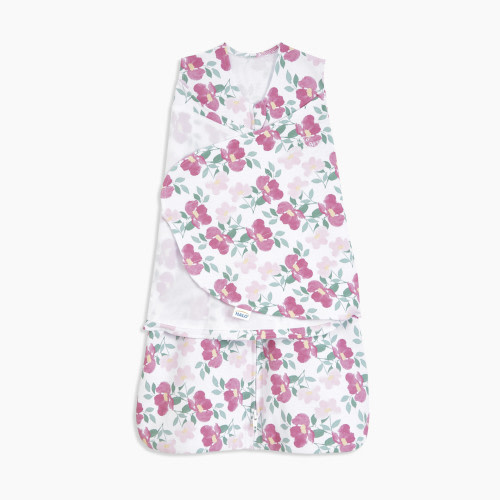 Halo SleepSack Swaddle Cotton - Pink Stems, Small