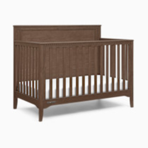 Delta Children Kendall 6-in-1 Convertible Crib - Teak Brown