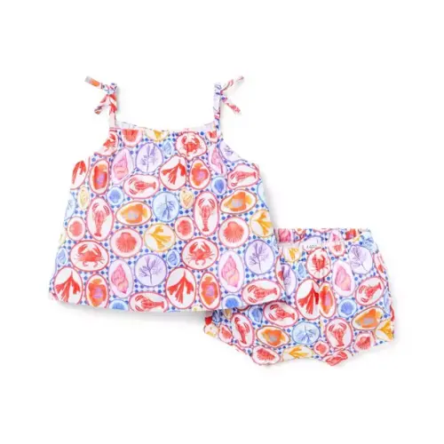 Baby White Ocean Icon Baby Ocean Icon Matching Set by Janie and Jack
