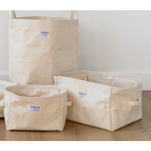 Canvas Storage Bin Bundle – Steele Canvas Basket Corp – Steele Canvas Basket Corp