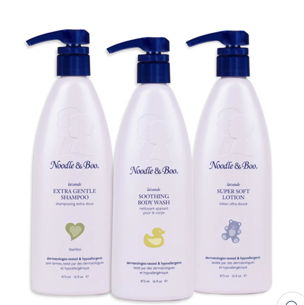 Lavender Baby Skin Care Bundle – Noodle & Boo