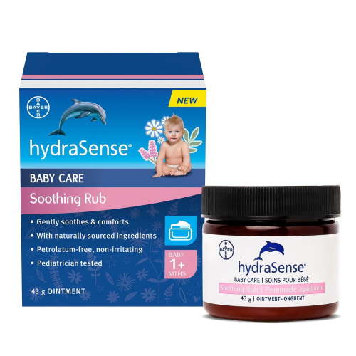 hydraSense Baby Care Soothing Rub – Gently Soothes & Comforts, Petrolatum-free, Non-irritating, Made with Naturally Sourced Ingredients Eucalyptus, Lavender, and Chamomile, Pediatrician Tested, 43 g - Walmart.ca