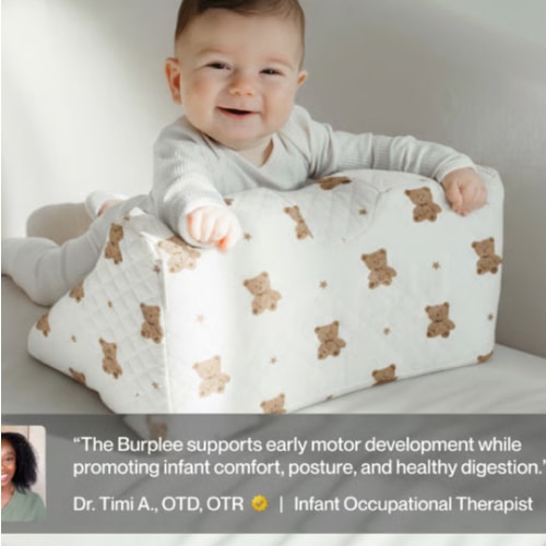 Burplee Lounger | Tummy Time, Gas and Reflux Relief for Babies | 0-9 Months – Vonu
