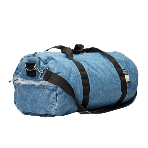Denim Duffle Bag
