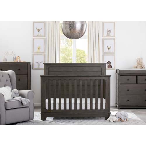 Monterey Crib Rustic White