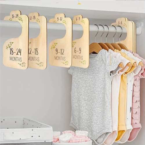 double sided wooden closet organizers neutral - Temu