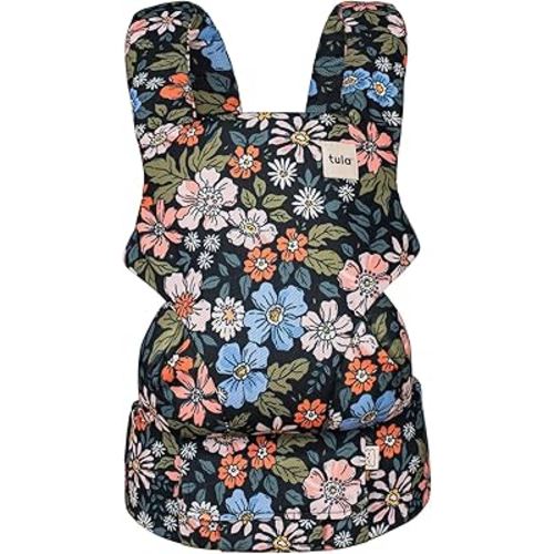 Baby Tula Explore Carriers - Breathable Baby Carrier Newborn to Toddler - Adjustable Toddler Carrier - Multiple Ergonomic Positions Front and Back - Ergonomic Fit for 7-45 lb - Mesh, Olivia